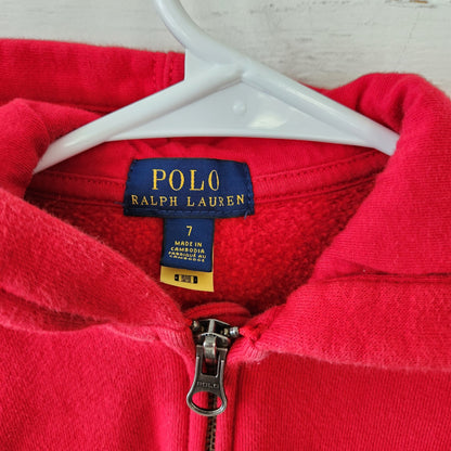 Size 7 | POLO RALPH LAUREN Kids' Hoodie | UBNUU