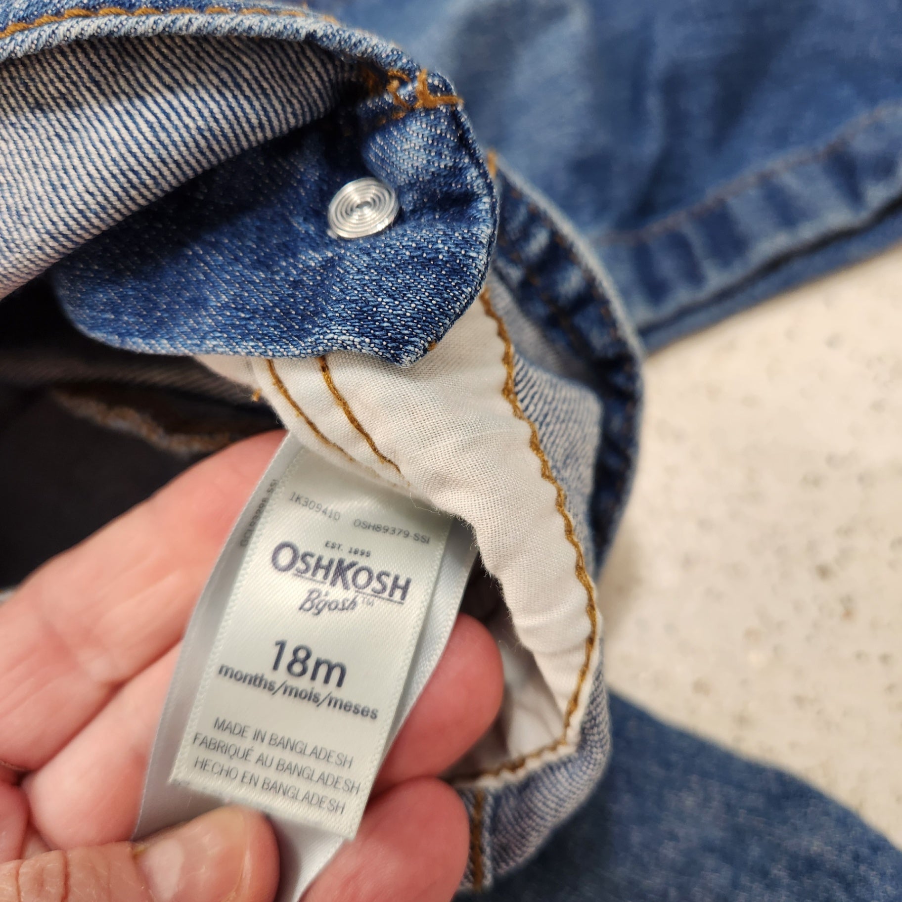 Size 18m | OshKosh B'gosh Kids' Overalls | UBNUU