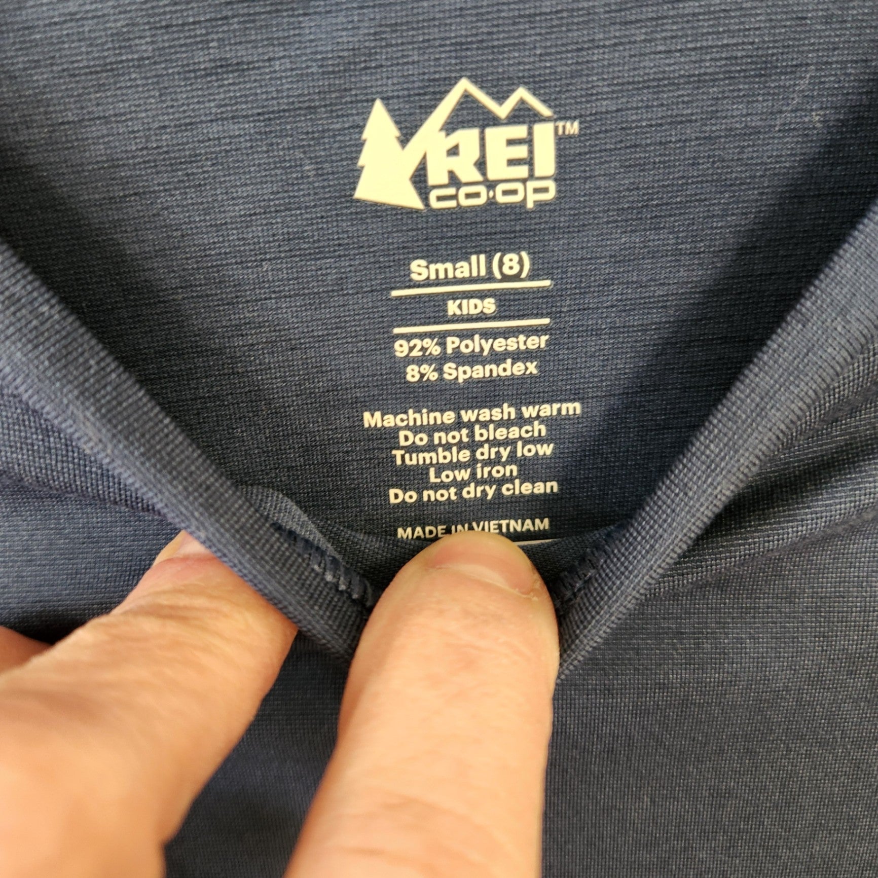 Size 8 | REI Co-op Kids' Long Sleeve Shirt | UBNUU