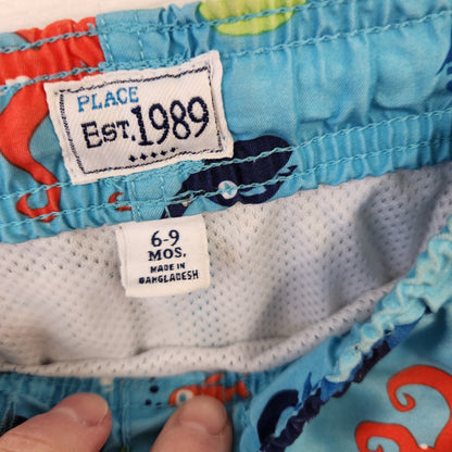 Size 6-9 MOS | Place Est.1989 Kids' Swim Trunks | UBNUU