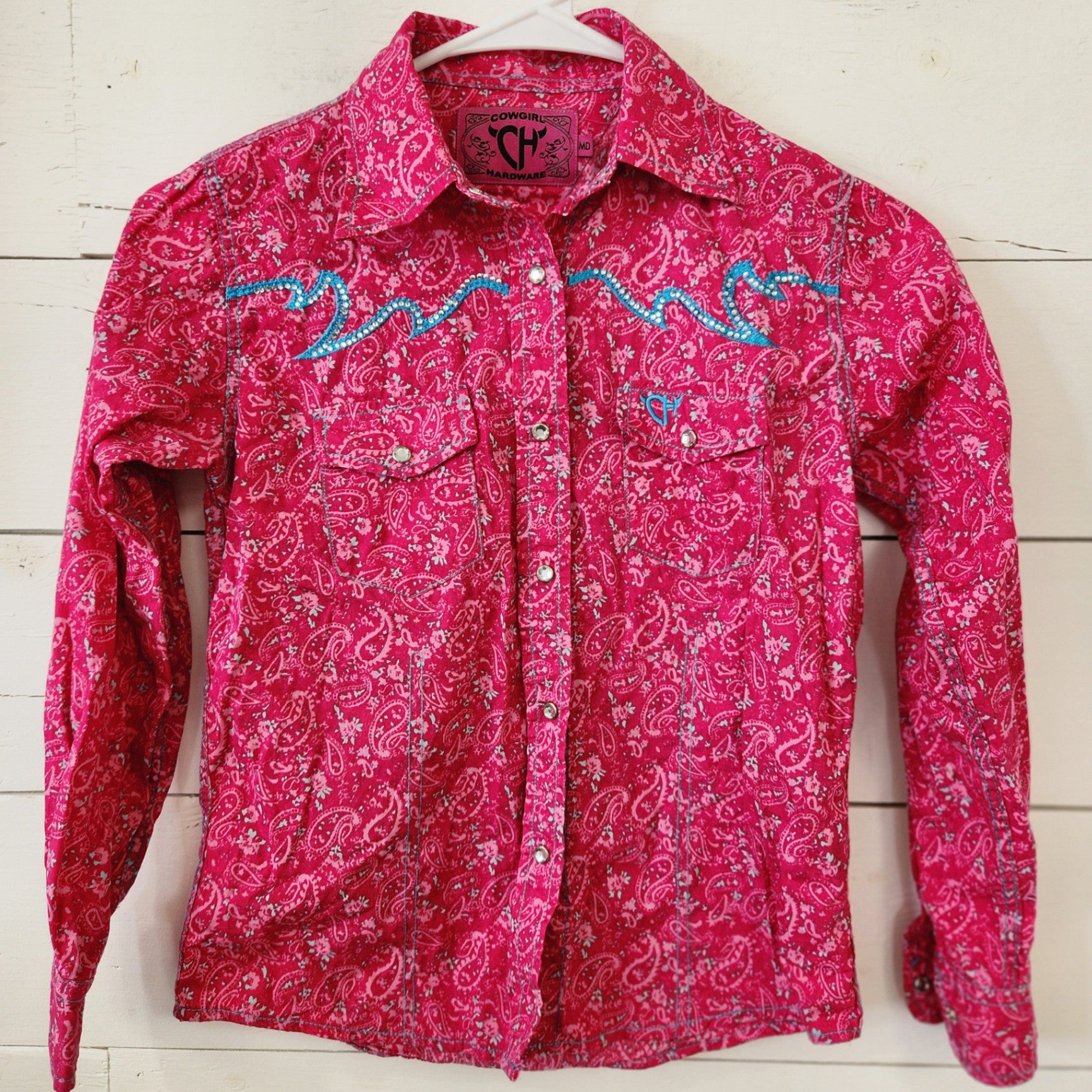 Size MD | Cowgirl Hardware Kids' Shirt | UBNUU