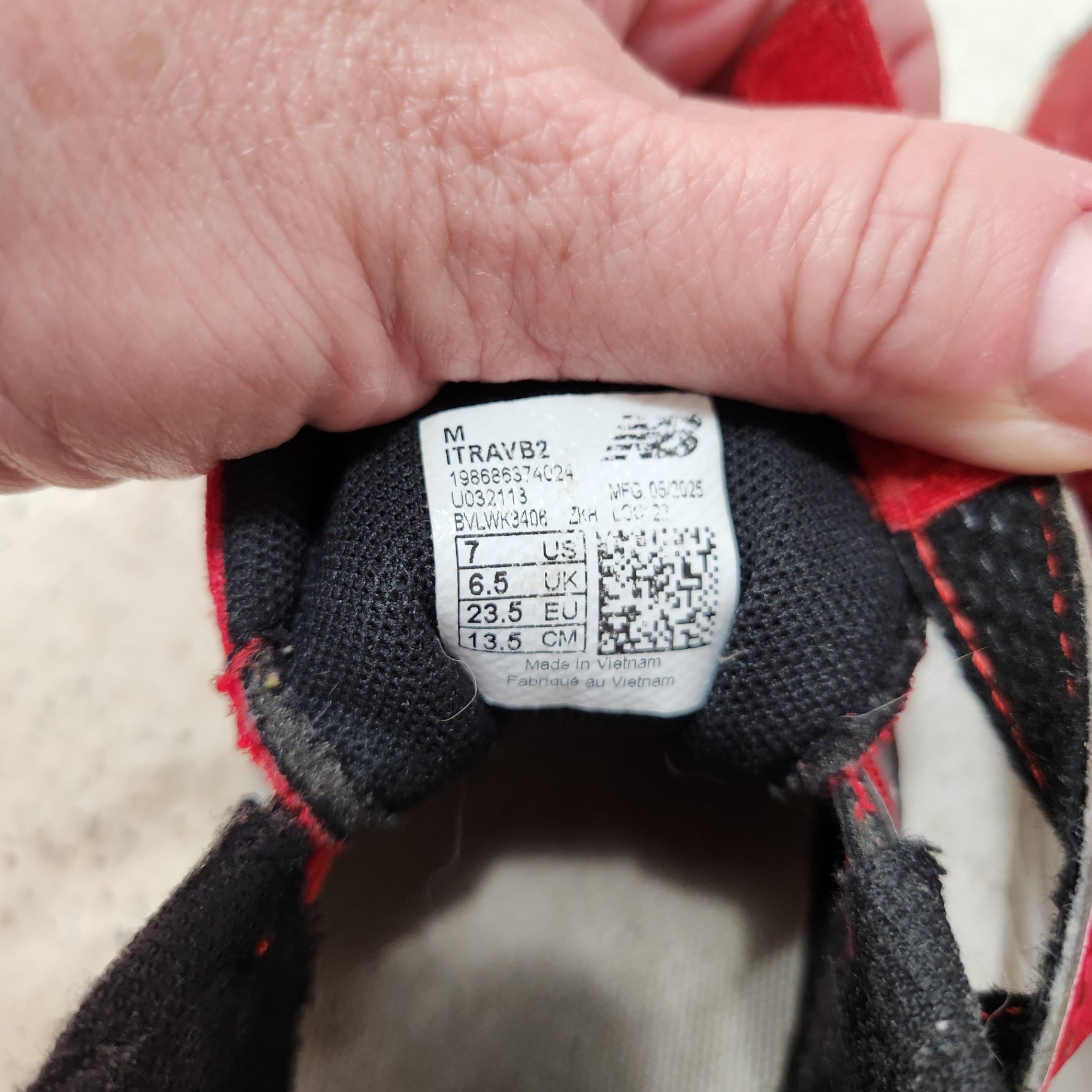 Size 7 US | New Balance Kids' Shoes | UBNUU