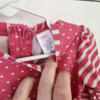 Size 3T | Ruffle Butts Kids' Swimsuit | UBNUU