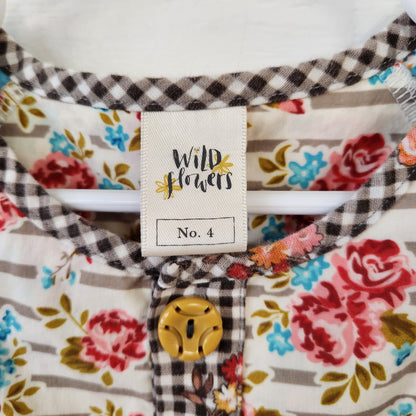 Size 4 | Wild Flowers Kids' Dress | UBNUU