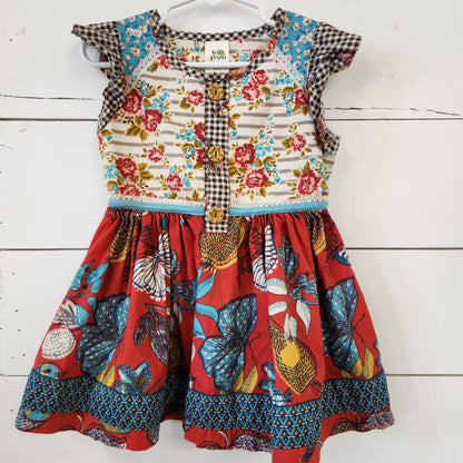 Size 4 | Wild Flowers Kids' Dress | UBNUU