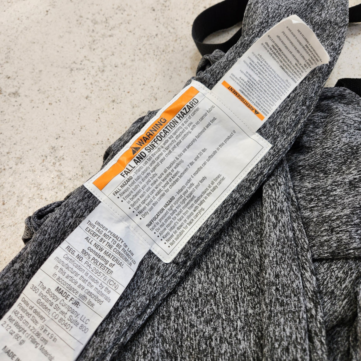 Size | Boppy Kids' carrier | UBNUU