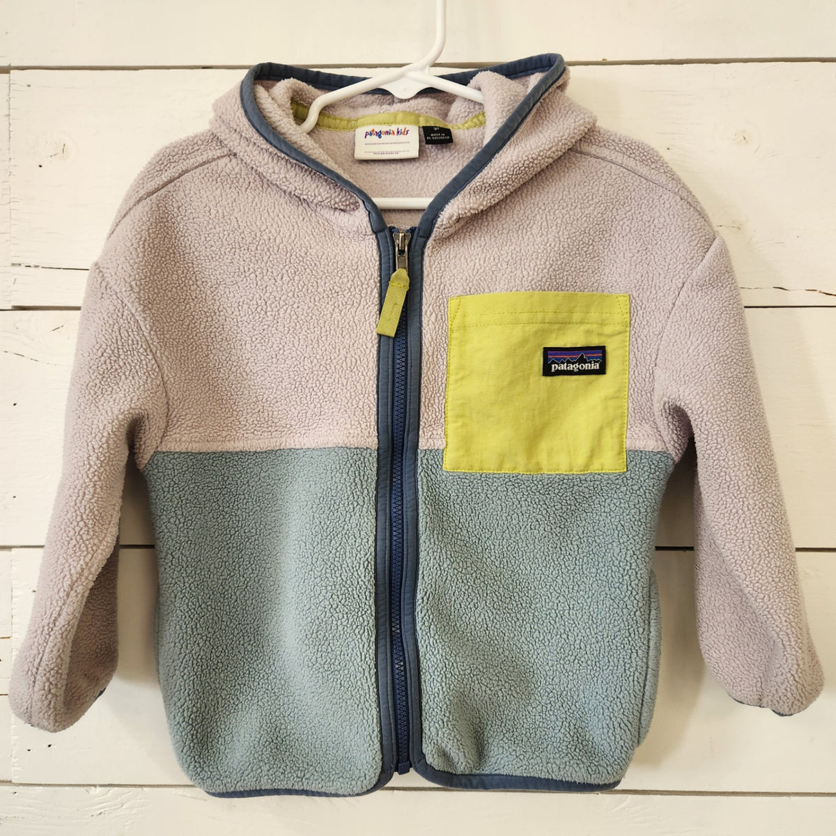 Size 3T | Patagonia Kids Kids' Fleece Hoodie | UBNUU