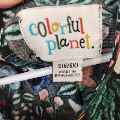 Size 6X | Colorful Planet Kids' Dress | UBNUU