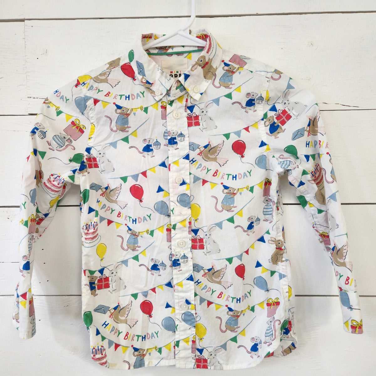 Size 6-7Y | MINI BODEN Kids' Shirt | UBNUU