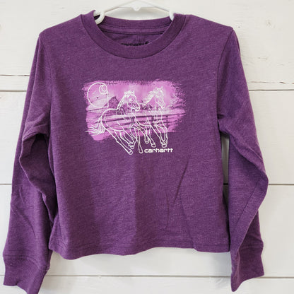 Size 4 | Carhartt Kids' long sleeve shirt | UBNUU