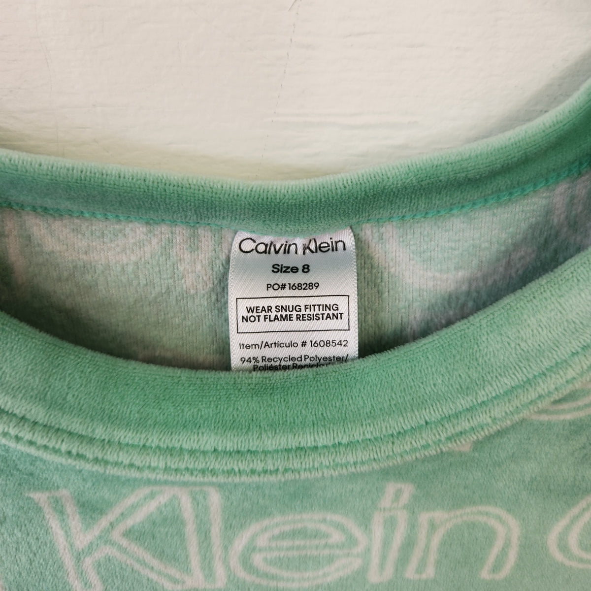 Size 8 | Calvin Klein Kids' Pajama Set | UBNUU