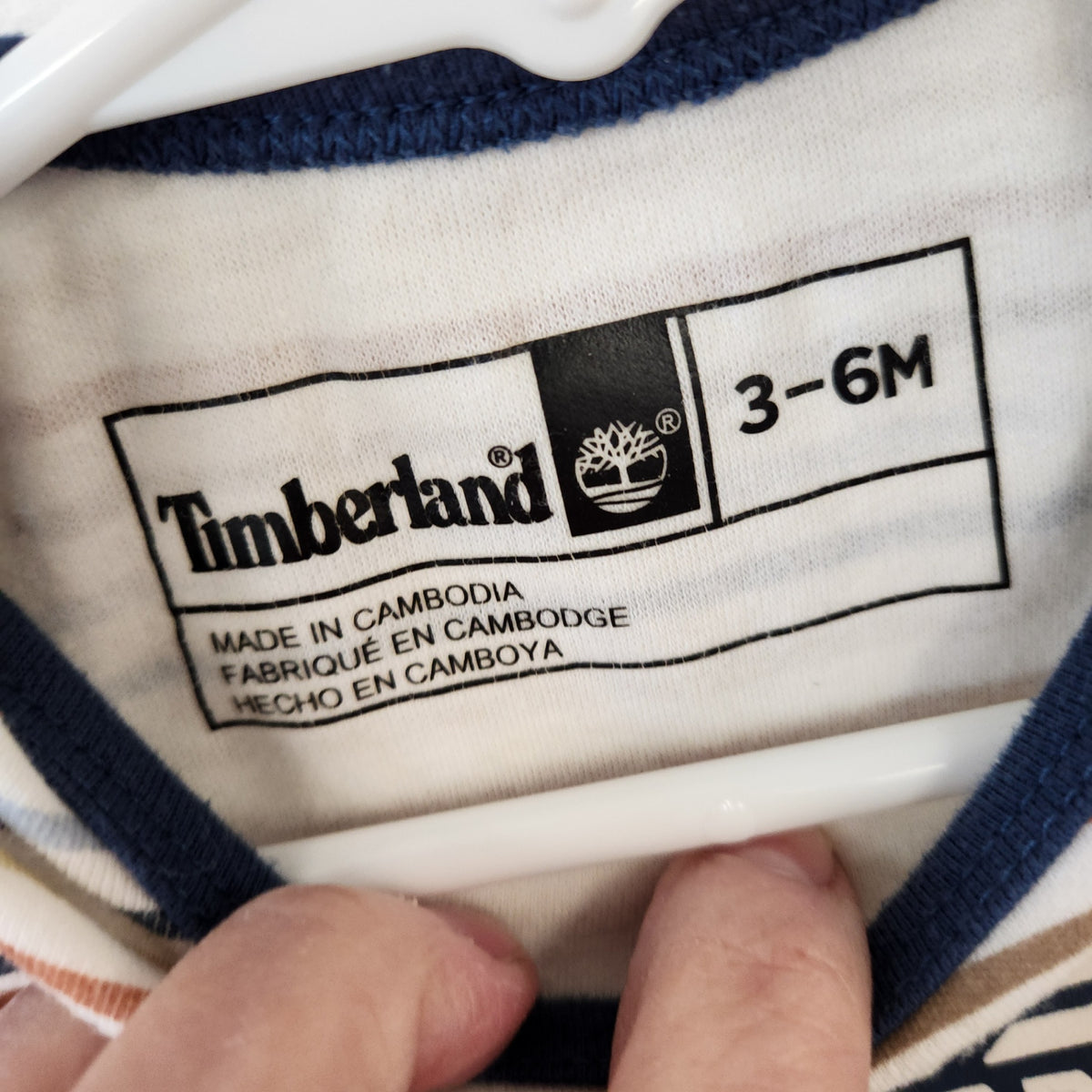 Size 3-6M | Timberland Kids' Bodysuit | UBNUU