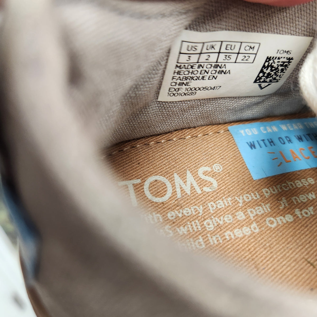 Size 3 | TOMS Kids' Shoes | UBNUU