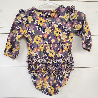Size 6-12M | Ruffle Butts Kids' Bodysuit | UBNUU