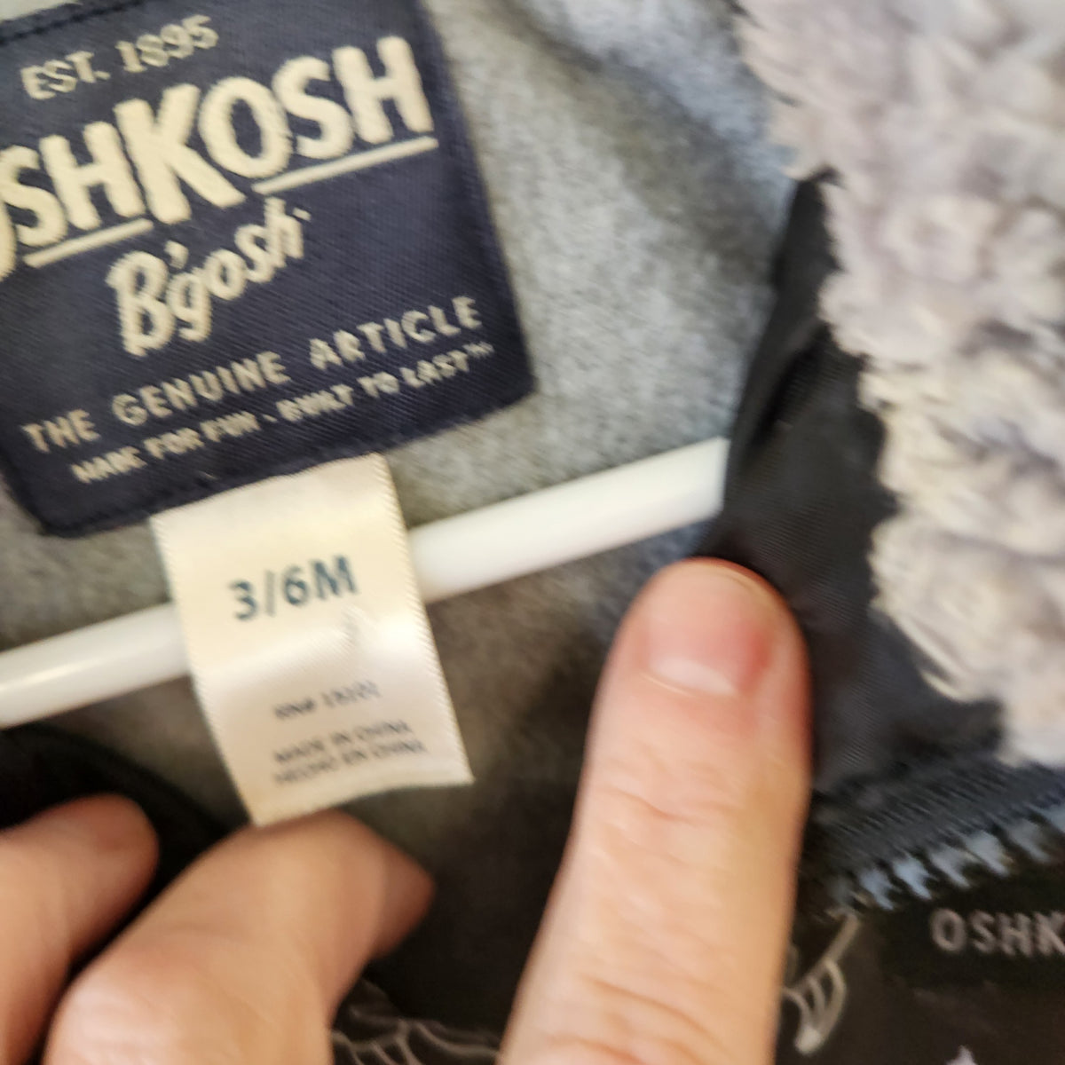 Size 3/6M | OshKosh B'gosh Kids' Winter Coat | UBNUU