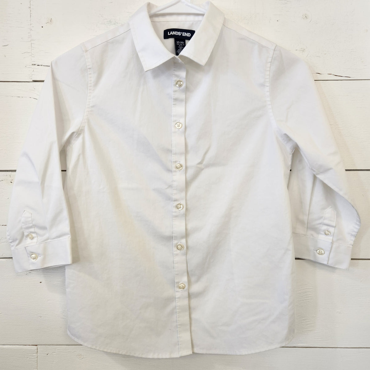 Size 10 | LANDS' END Kids' Shirt | UBNUU