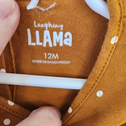 Size 12M | Laughing LLAMA Kids' Dress | UBNUU
