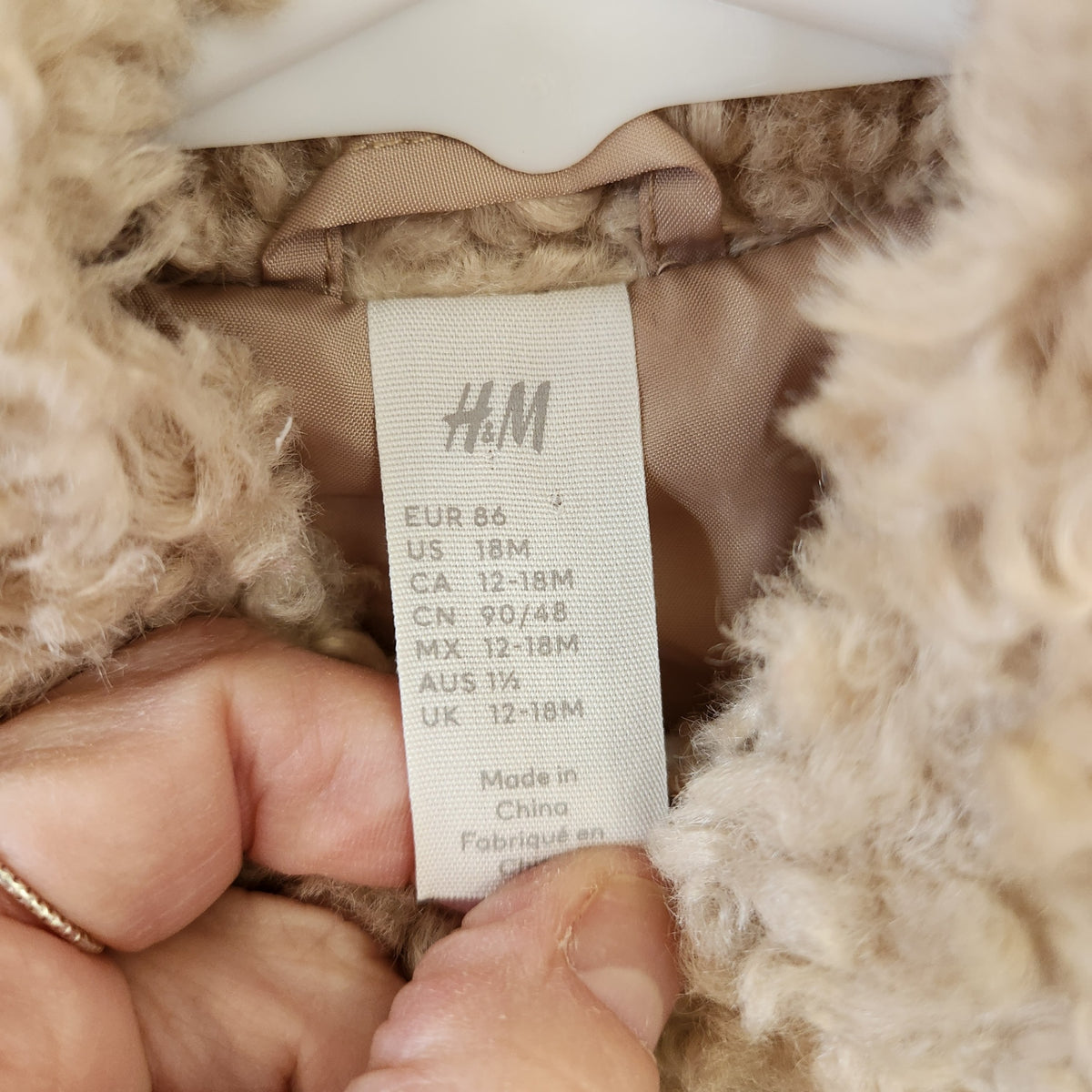 Size 12-18m | H&M Kids' Coat | UBNUU