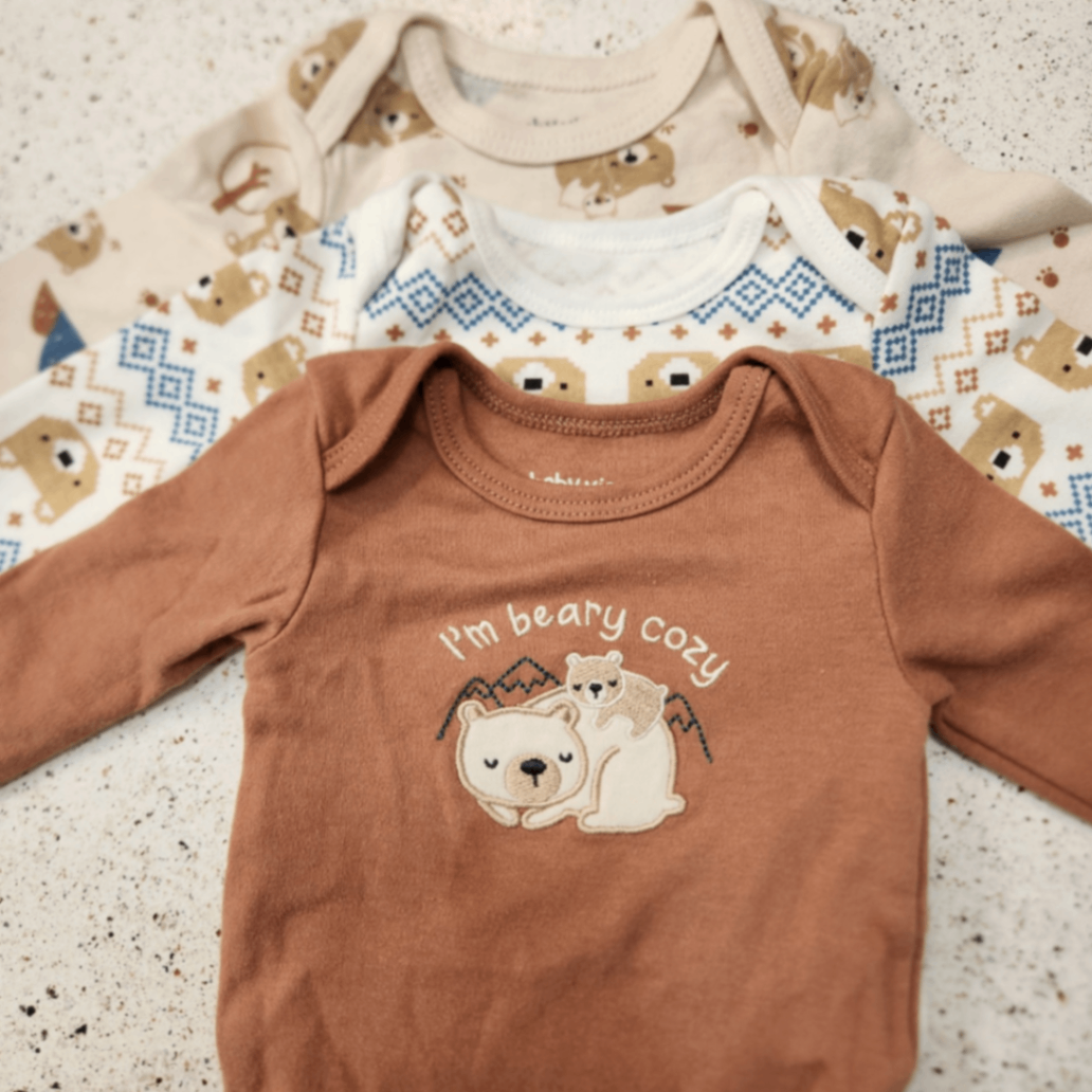 Size 0-3 mos | Babyviews Kids' Bodysuit Set | UBNUU