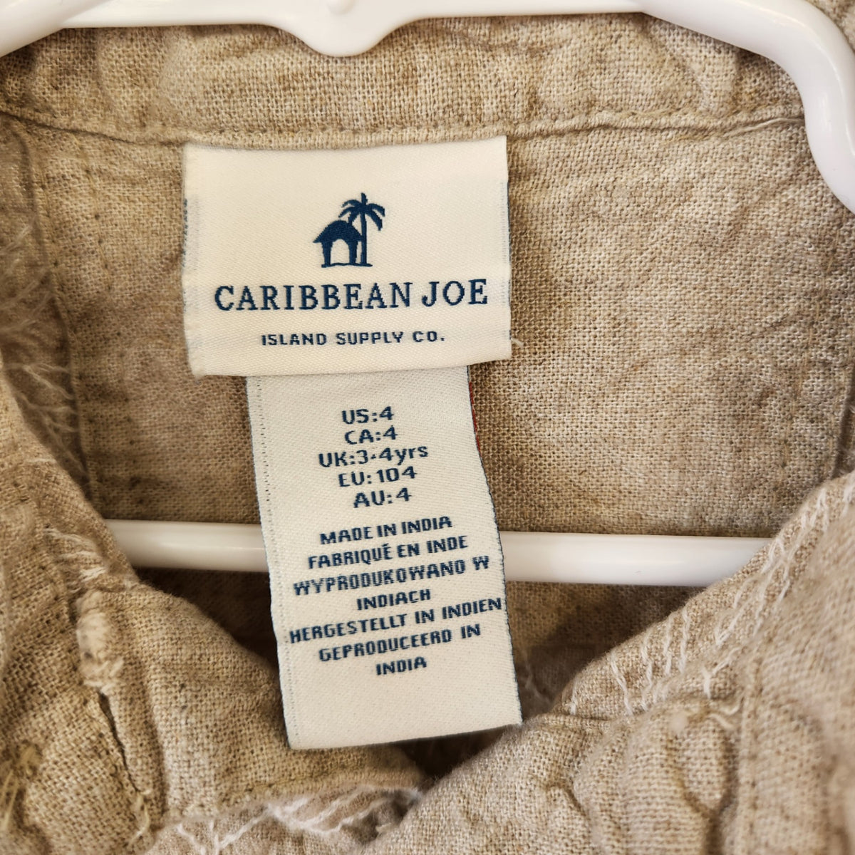 Size 4 | Caribbean Joe Kids' Shirt | UBNUU