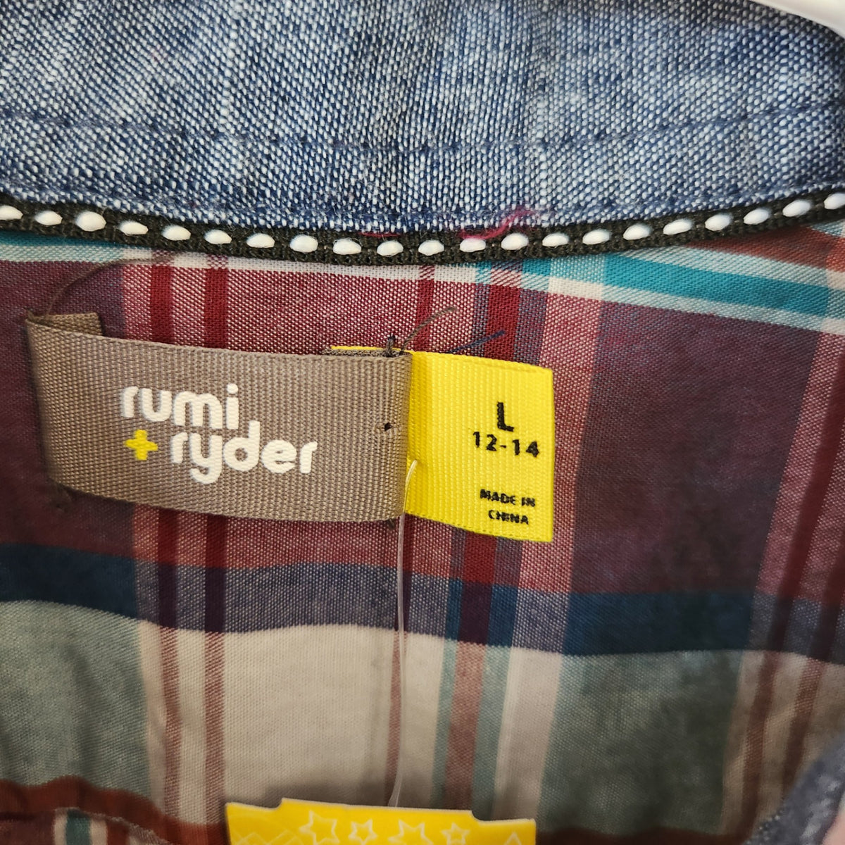 Size 12-14 | Rumi + Ryder Kids' Shirt | UBNUU