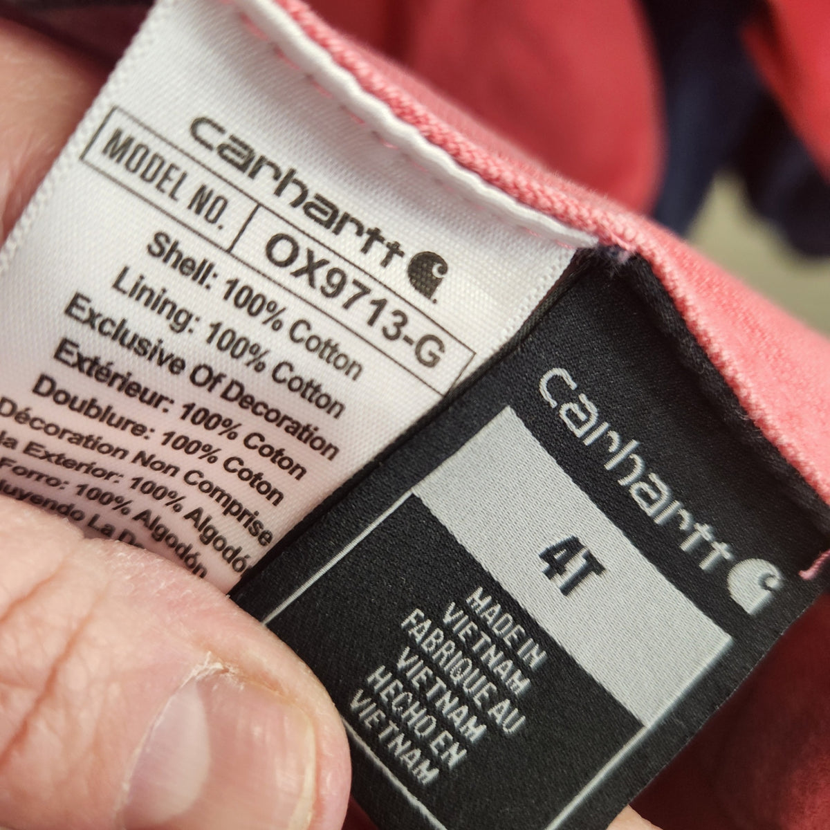 Size 4T | Carhartt Kids' Overalls | UBNUU