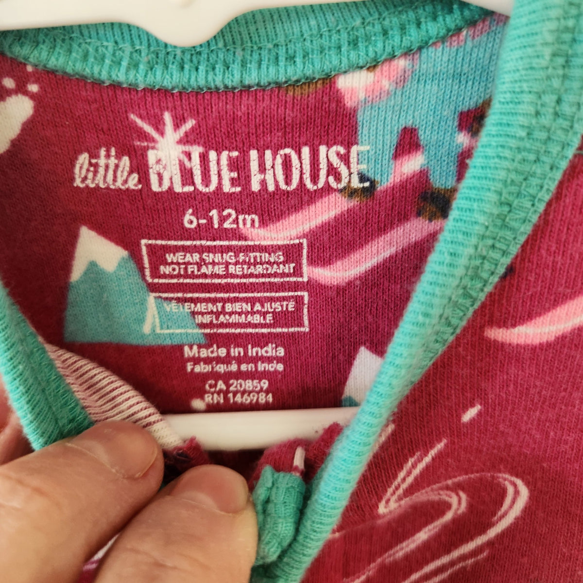 Size 6-12 months | little BLUE HOUSE Kids' Sleeper | UBNUU