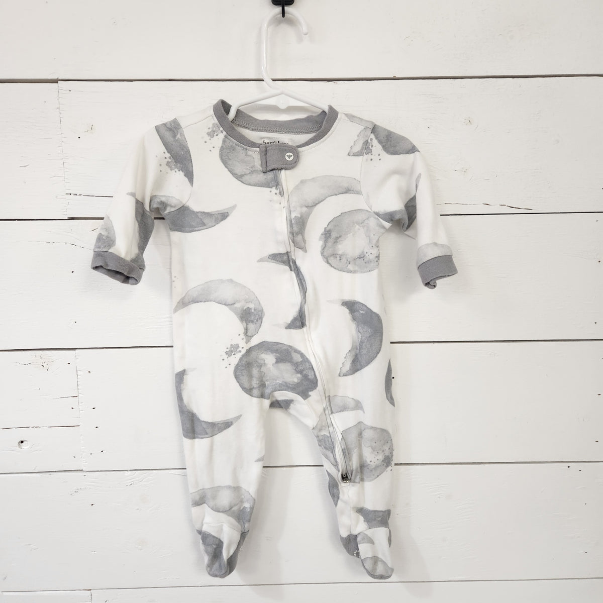 Size 3-6m | Burt's Bees Moon Kids' Footie | UBNUU