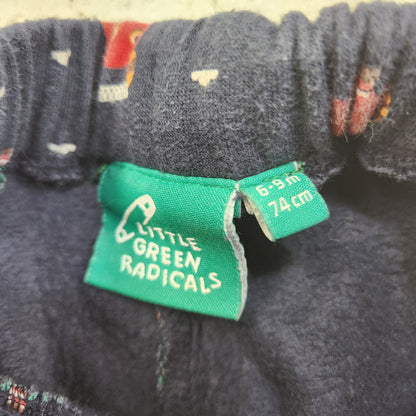 Size 6-9m | Little Green Radicals Kids' Pants | UBNUU