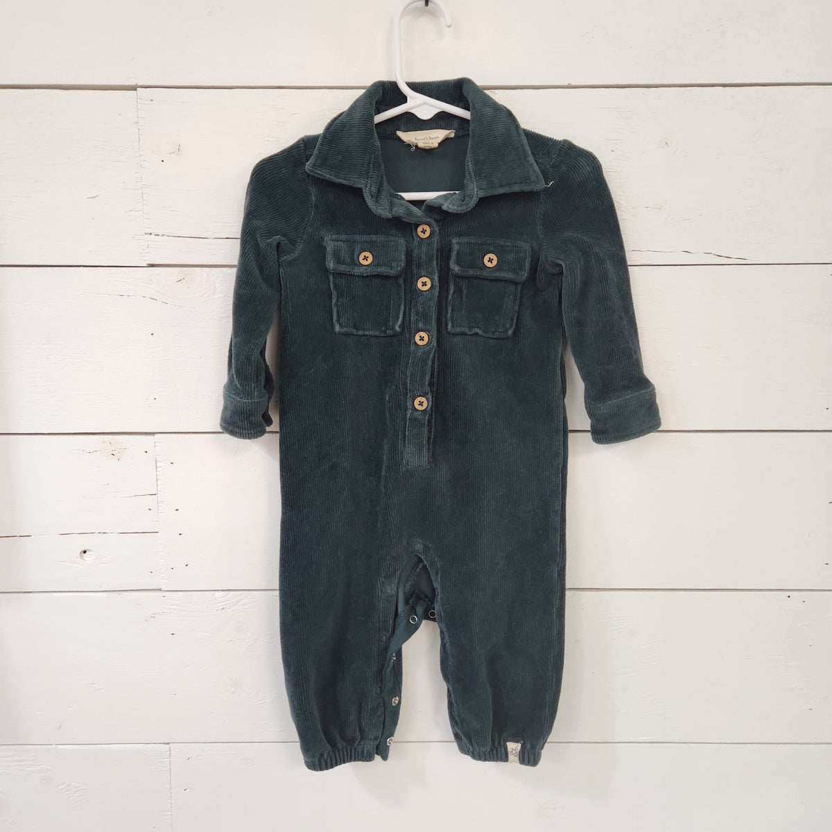 Size 3-6m | burt's bees Baby Corduroy Kids' Jumpsuit | UBNUU