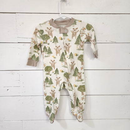 Size 3-6m | burt's bees Kids' Footie | UBNUU