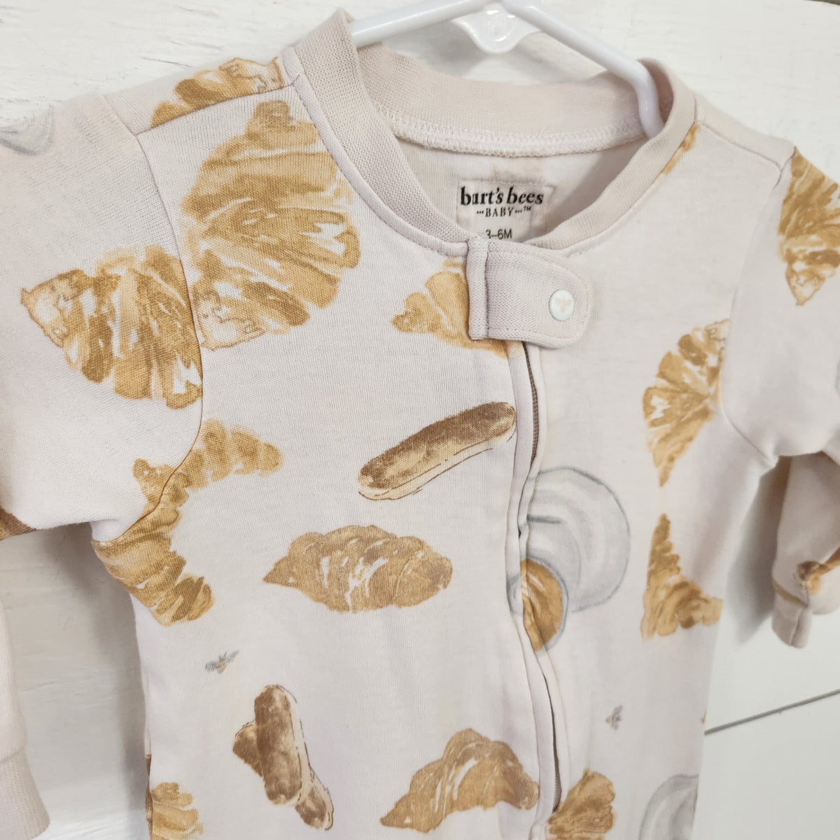 Size 3-6m | burt's bees Kids' Footie | UBNUU