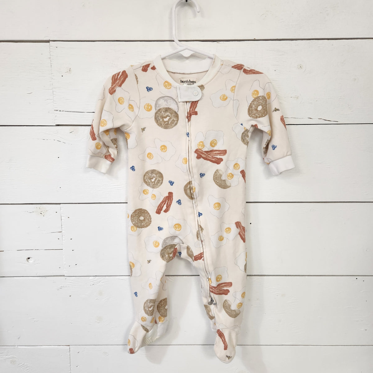 Size 3-6m | Burt's Bees Breakfast Kids' Footie | UBNUU