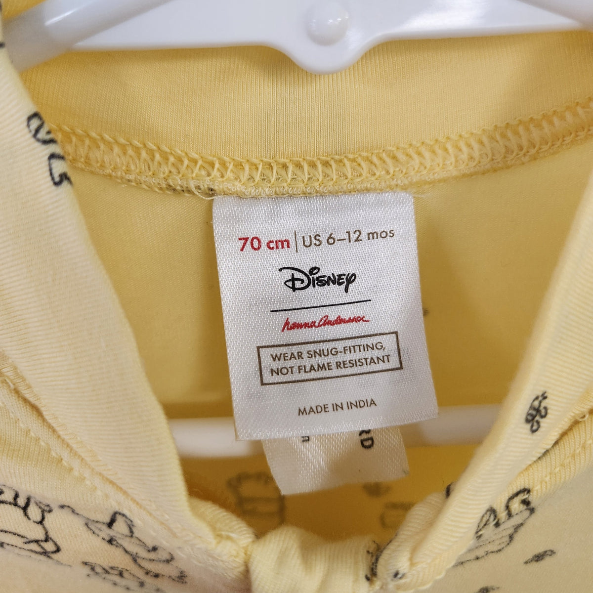 Size 6-12m | Disney X Hanna Andersson Kids' Footie | UBNUU