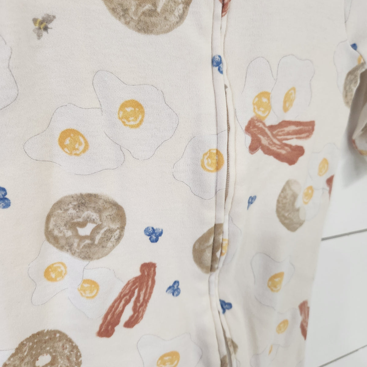 Size 3-6m | Burt's Bees Breakfast Kids' Footie | UBNUU