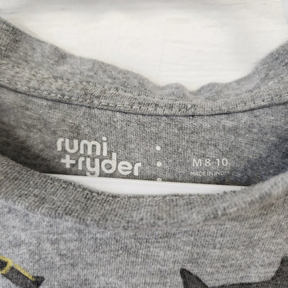 Size M8-10 | rumi + tryder Kids' T-Shirt | UBNUU