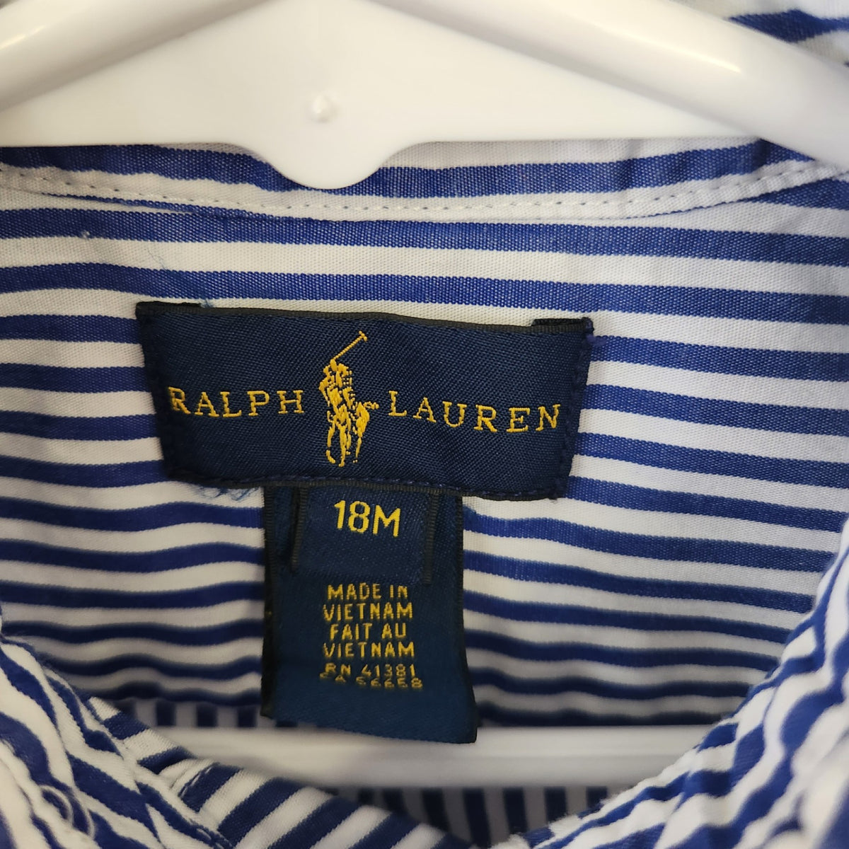 Size 18M | Ralph Lauren Kids' Shirt | UBNUU