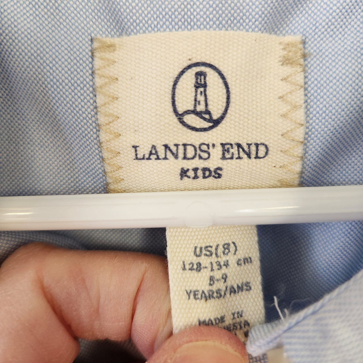 Size 8 | LANDS' END KIDS Kids' Shirt | UBNUU