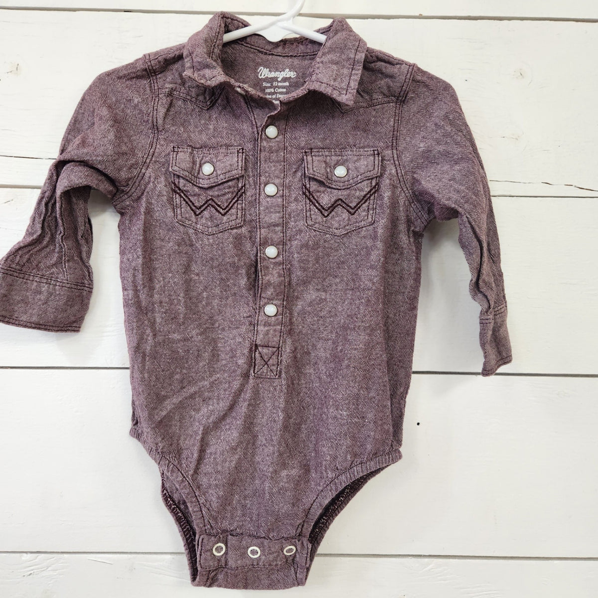 Size 12m | Wrangler Kids' Shirt | UBNUU