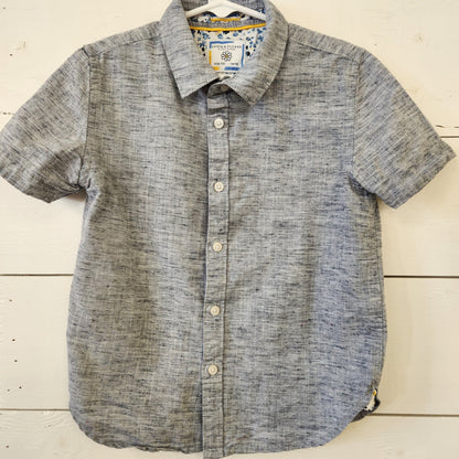 Size 5/6 | Denim & Flower Kids' Shirt | UBNUU