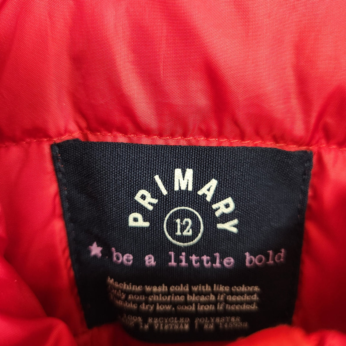 Size 12 | Primary Kids' Jacket | UBNUU