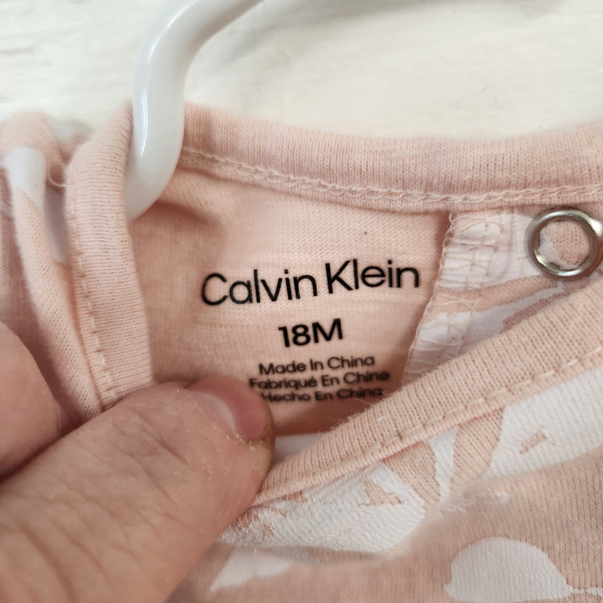 Size 18M | Calvin Klein Kids' shirt | UBNUU