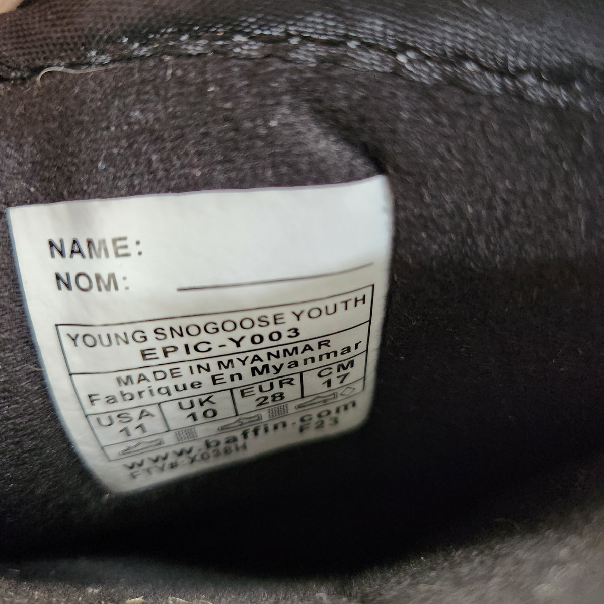 Size 11 | Baffin Kids' Boots | UBNUU
