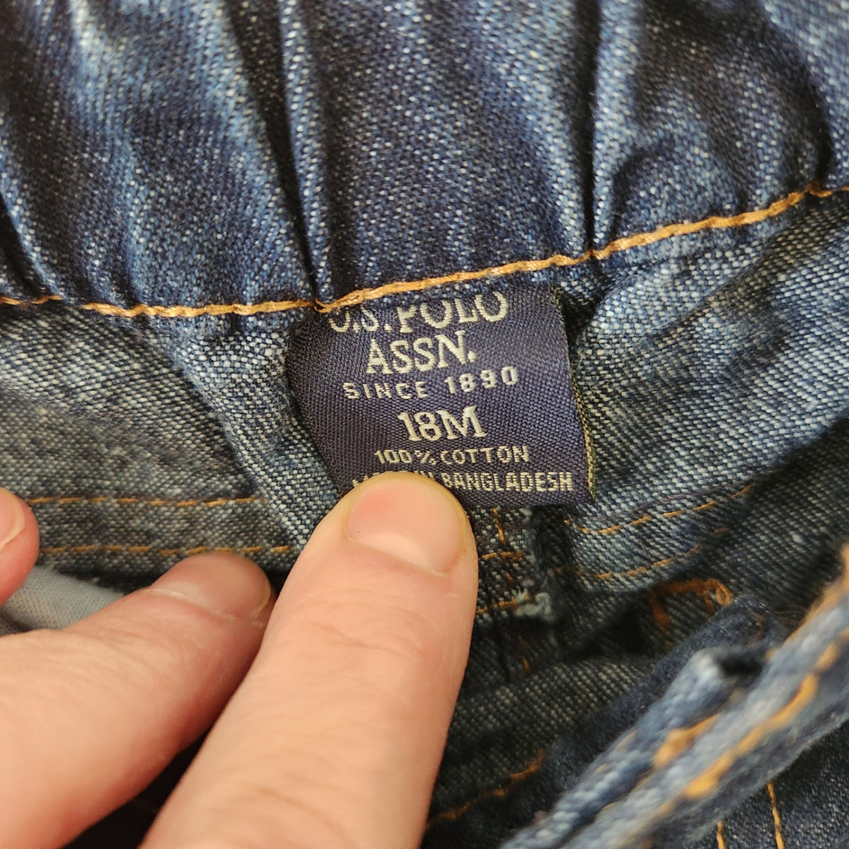 Size 18M | U.S. POLO ASSN. Kids' Jeans | UBNUU