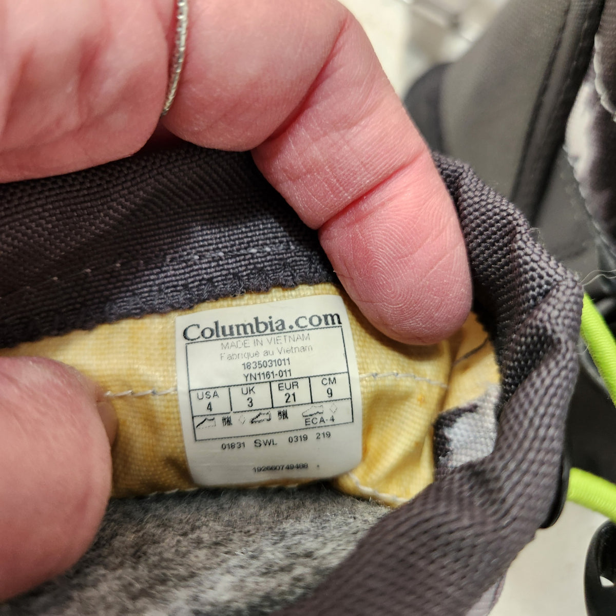 Size 9 (CM) | Columbia Kids' Shoes | UBNUU