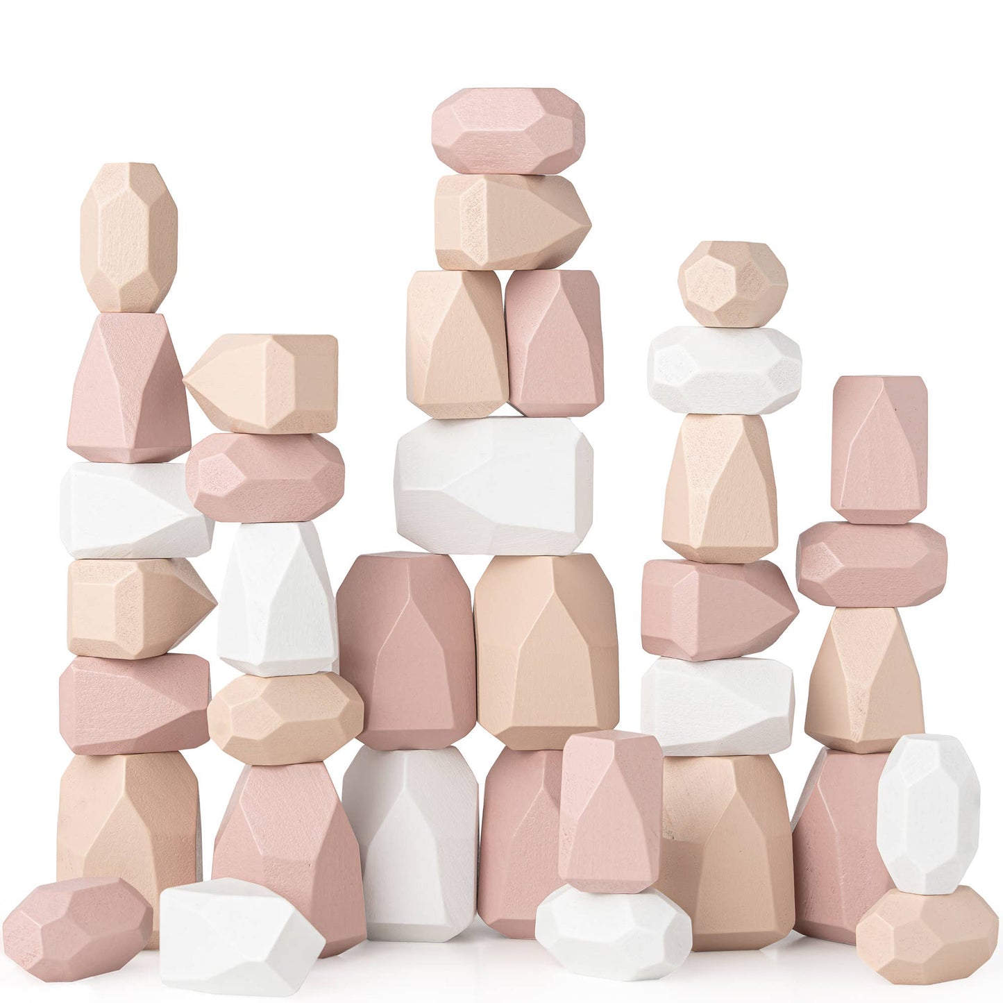 Wooden Stacking Stones | Girl Pack