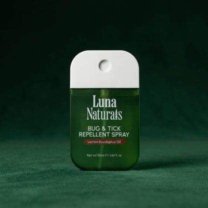 Luna Naturals - Bug & Tick Repellent Spray | Lemon & Eucalyptus Oil | 2 Pack