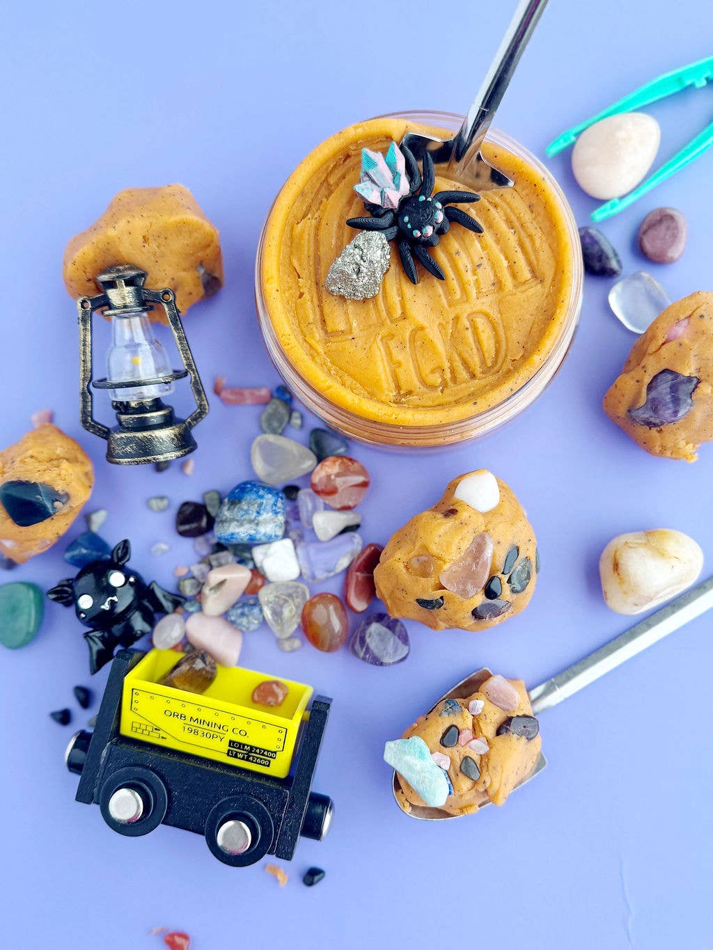 Earth Grown KidDoughs (KidDoughs by EGKD) - Crystal Cavern KidDough Play Kit