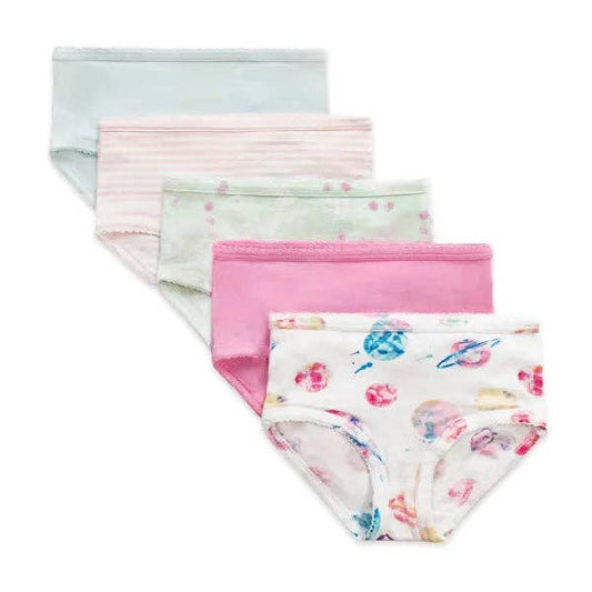 Girls Underwear Set | Burt's Bees Baby | Little Planets & Magical Unicorn
