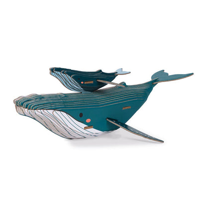 3d Puzzle by Janod | Blue Whale